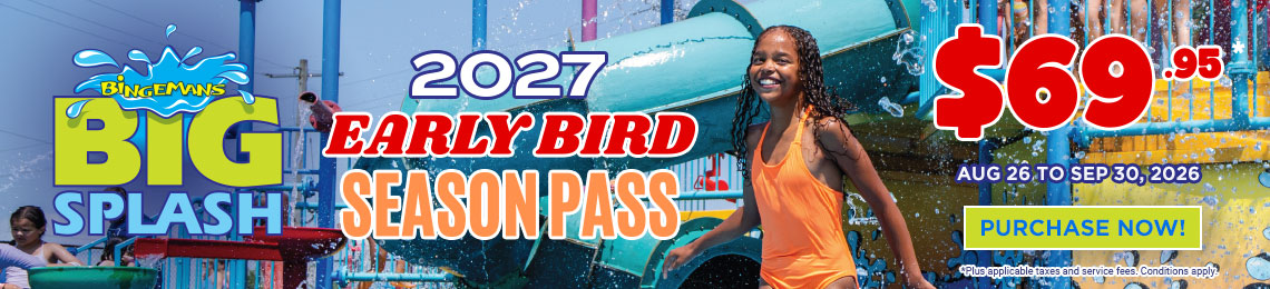 2027 Early Bird Season Pass - $69.95