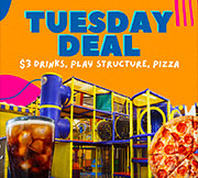 Tuesday Deal - $3 Dollar Days