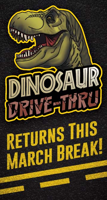 Dino Drive Thru - Coming March Break 2022