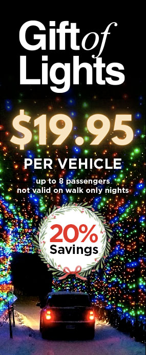 Gift of Lights - $19.95 per vehicle