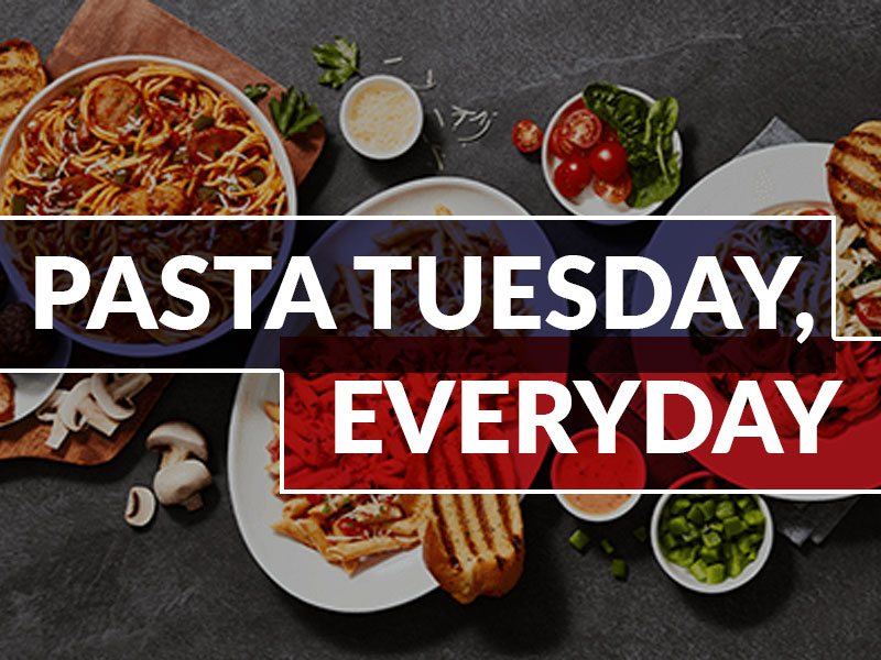 Pasta Tuesday, Everyday